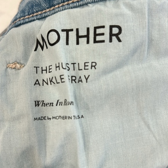 MOTHER The Hustler Ankle Fray When In Rome 31 - Picture 8 of 16